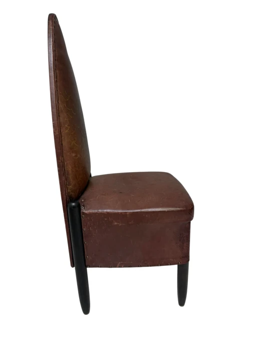 Art Deco Amsterdamse School High-Back Side Chair by Michel de Klerk, 1916/1925